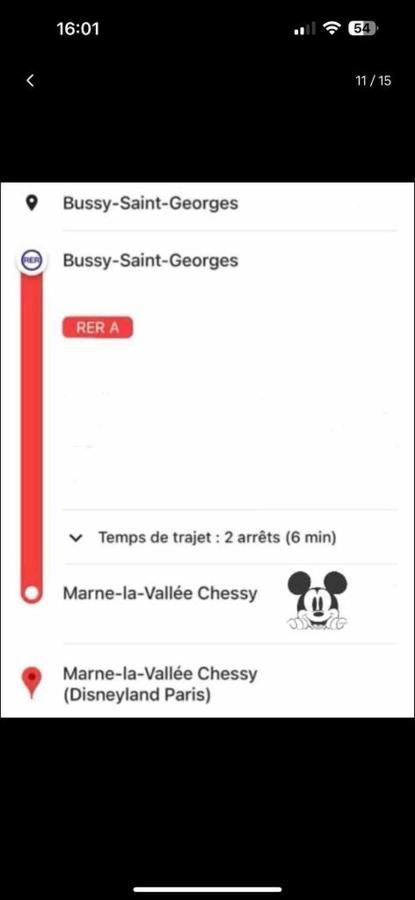Appartement T2 Rez De Jardin - Disneyland Paris 6 Min Bussy-Saint-Georges Zewnętrze zdjęcie